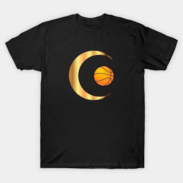 Basketball T-Shirt by hoopoe